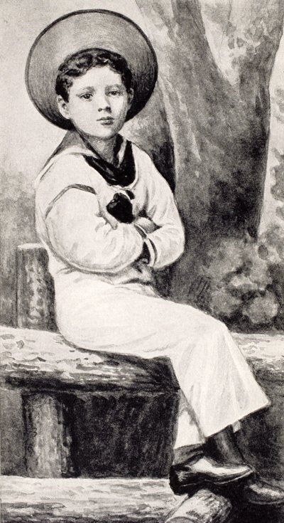 Winston Churchill aged five, from 